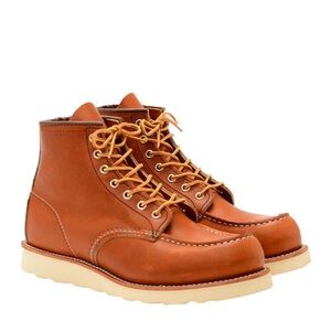 Red Wings classic Moc Oro legacy leather boot. 6 inch, size 6.